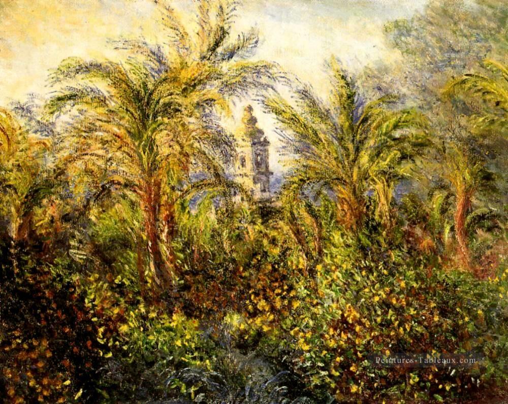Jardin à Bordighera Morning Effect Claude Monet Peintures à l'huile